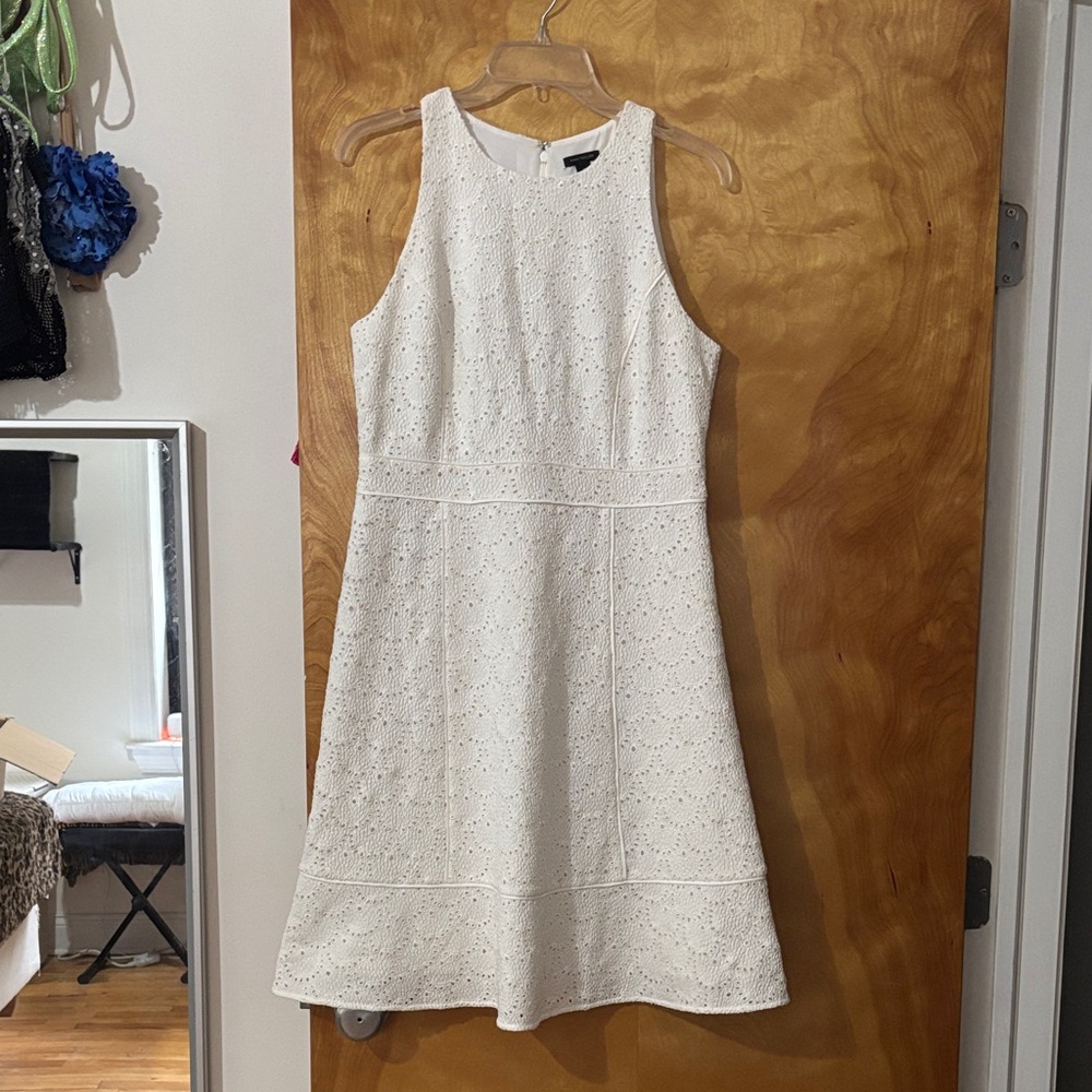 White Sleeveless Dress